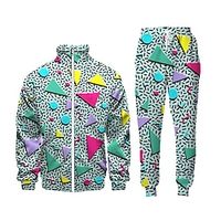 Disco 1980s Coat Pants Disco Women's Cosplay Costume Masquerade Party  Evening Masquerade Club Top Lightinthebox - thumbnail