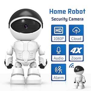 2MP HD WiFi Camera 360 Degree Indoor And Outdoor Home Wireless Monitoring Mobile Phone Remote Camera Robot Lightinthebox