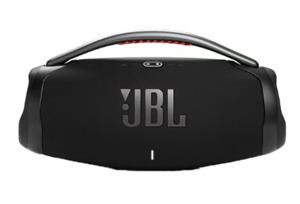 JBL Boombox 3 Powerful Wi-Fi And Bluetooth, Deep Bass, 3-Way Speaker, 24H Battery, 3D Dolby Atmos, Waterproof & Dustproof, Built-In Charger, Self-Tuning Feature Black