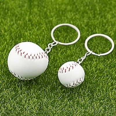 Sports Game Baseball Keychain Pendant Simulation Sports Souvenir Simulation Mini Sports Equipment  for Super Bolw Lightinthebox