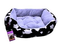 Coco Kindi Cow pattern Washable Sofa Fur Bed For Dogs & Cats - Size 3