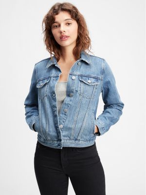 Icon Denim Jacket With Washwell™ Icon Denim Jacket With Washwell™