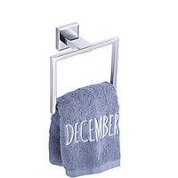 Modern Towel Ring Drill-Free/Adhesive SUS304 Stainless Steel Bathroom Hardware Towel Holder Rustproof Hotel bath Wall Mount Brushed Finish miniinthebox - thumbnail