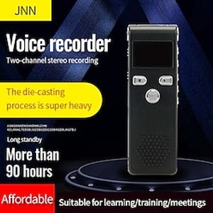 Digital Voice Recorder X18 English Portable Digital Voice Recorder Built in out Speaker Voice Activated Recorder with Noise Reduction Voice Recorder Pen for Business Speech Meeting Learning Lectures Lightinthebox