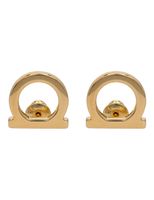 Gancini Stud Earrings - Gold - thumbnail