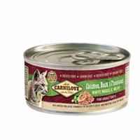 Carnilove Chicken, Duck & Pheasant For Adult Cats (Wet Food Cans) 12x100g Carnilove Chicken, Duck & Pheasant For Adult Cats (Wet Food Cans) 12x100g