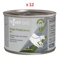 Trovet Unique Protein Horse Dog & Cat Wet Food Can 200G (Pack of 12)