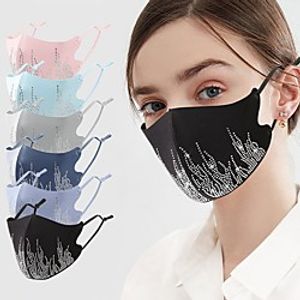 Women's Face Mask Nylon Fashion Outdoor Pure ColorMask Lightinthebox