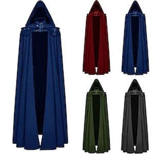Plague Doctor Retro Vintage Punk  Gothic Medieval 17th Century Masquerade Men's Women's Costume Vintage Cosplay Performance Cloak Halloween miniinthebox