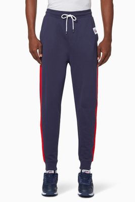 Colour-Block Jersey Basketball Track Pants Colour-Block Jersey Basketball Track Pants