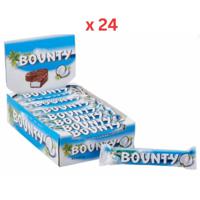 Bounty Coconut Milk Chocolate Bar 24x57gm Carton