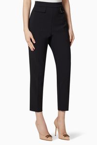 Logo Crêpe Skinny Pants