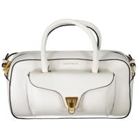 Coccinelle White Leather Handbag - CO-29342