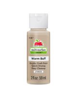 Apple Barrel 2oz Multi-Surface Satin Acrylic Paints Warm Buff