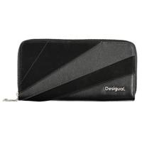 Desigual Black Polyethylene Wallet - DE-28980