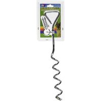 Four Paws Walk About Spiral Tie Out Stake 19 Inch