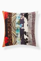 Stripe Patchwork Cushion, 50 x 50