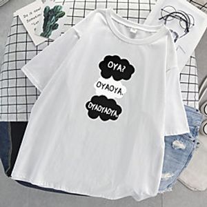Inspired by Haikyuu Cosplay Cosplay Costume T-shirt Polyester  Cotton Blend Print Harajuku Graphic Kawaii T-shirt For Women's  Men's Lightinthebox