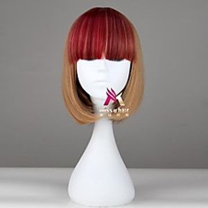 Synthetic Wig Cosplay Wig Straight Bob Wig Short Brown Synthetic Hair 14 inch Women's Fashionable Design Cosplay Soft Brown hairjoy miniinthebox