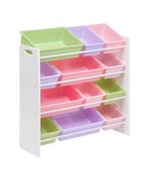 Homesmiths Melamine Wood Toy Organizer White