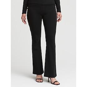 Ador Essentials Foldover Waist Flare Sweatpant