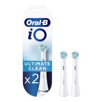 Oral-B Io Ultimate Clean Replacement Brush Heads Pack Of 2 White - thumbnail