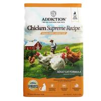 Addiction Chicken Supreme Recipe Adult Dry Cat Food - 10LBS