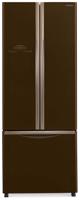 Hitachi 550L French Bottom Freezer Refrigerator, RWB550PUK2GBW, Glass Brown - thumbnail