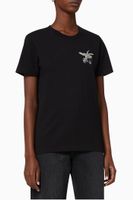 Birds Arrows Cotton T-Shirt - thumbnail