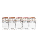 Tala 250ML Clip Top Spice Jars Set of 5