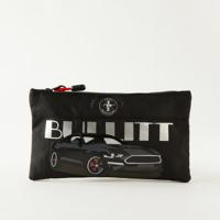 Mustang Print Pencil Case with Zip Closure