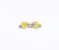 Big Boys Port Pre-Tied Plaid Bow Tie Yellow Combo Big Boys Port Pre-Tied Plaid Bow Tie Yellow Combo