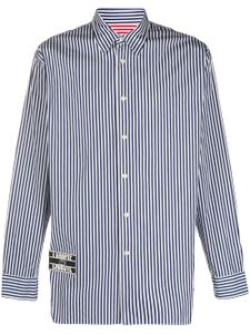 Lacoste Live long sleeve striped print shirt - Blue