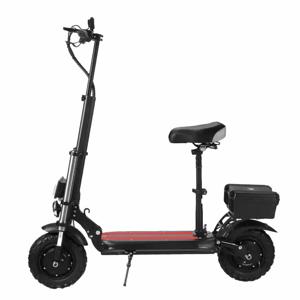 Megawheels Beast High Speed High Power Folding Adult Electric Scooter 48 V Dual Motors -Red