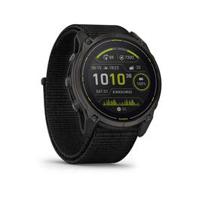 Garmin Enduro 3 Smartwatch 51 mm solar sapphire carbon gray DLC titanium with black ultrafit nylon strap (0100275101)