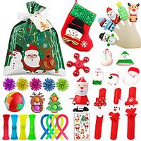 54pcs Fidget Toys Anti Stress Toy Stretchy Strings Mesh Marble Relief Gift For Adults Children Sensory Antistress Relief Toys miniinthebox - thumbnail