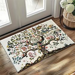 Fresh Tree of Life Doormat Non-Slip Oil Proof Rug Indoor Outdoor Mat Bedroom Decor Bathroom Mat Entrance Rug Door Mat Lightinthebox