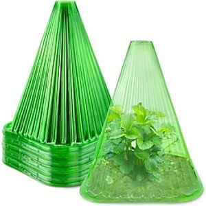 10pcs20pcs30pcs Garden Cloches For Plants Reusable Plant Bell Cover Protects Plants From Birds Frost Snails Etc Gardening  Lawn Care Lightinthebox