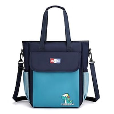 Cartoon Animal School Backpack Bookbag for Student Classic Large Capacity With Water Bottle Pocket Polyester School Bag Satchel Lightinthebox