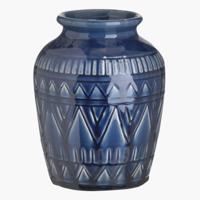 Textured Ceramic Vase - 17x22 cms