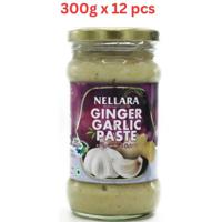 Nellara Ginger & Garlic Paste 300Gm Bottle (Pack of 12)