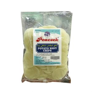 Peacock Potato Wavy Chips 200gm