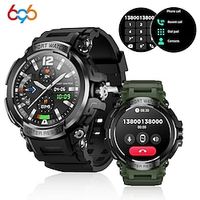 696 YDT90 Smart Watch 1.5 inch Smart Band Fitness Bracelet Bluetooth Pedometer Call Reminder Sleep Tracker Compatible with Android iOS Men Hands-Free Calls Message Reminder IP68 57mm Watch Case Lightinthebox - thumbnail