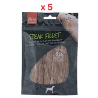 Pets Unlimited Steak Fillet Duck Dog Treats 100g (Pack Of 5)