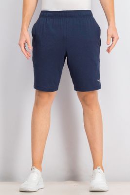 Mens Heather Knit Short Navy Mens Heather Knit Short Navy