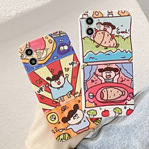 Phone Case For Apple Back Cover iPhone 12 Pro Max 11 SE 2020 X XR XS Max 8 7 Shockproof Dustproof Graphic TPU miniinthebox