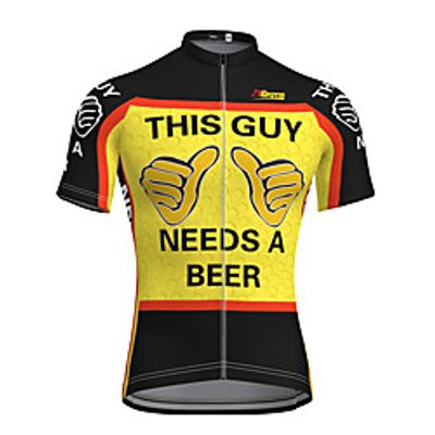 21Grams Women's Short Sleeve Cycling Jersey Summer RedBlack Black / Yellow RedBlue Oktoberfest Beer Bike Top Mountain Bike MTB Road Bike Cycling UV Resistant Quick Dry Moisture Wicking Sports miniinthebox