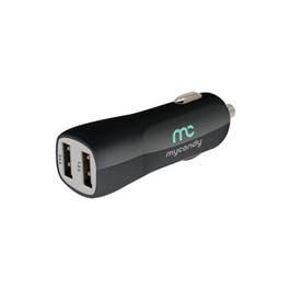 Mycandy Car Charger with Dual Port 3.4A, Black