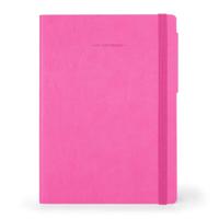 Legami Notebook - My Notebook - Large Plain - Bougainvillea (17 x 24cm)