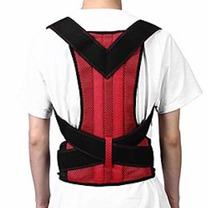 posture correction unisex adjustable posture corrector brace correction belt back spine support(xl) Lightinthebox